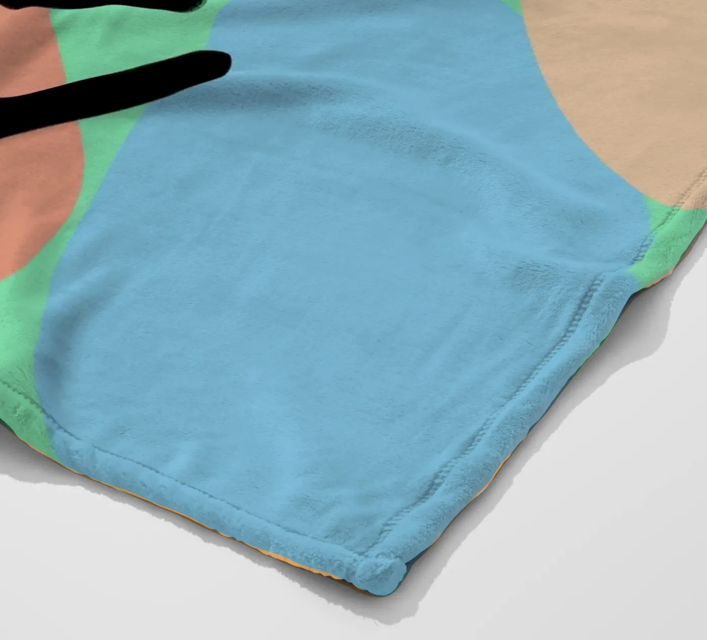 Vivid Fluidity fleecedeken van Mike Leymi