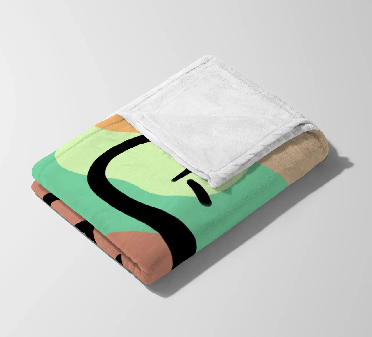 Vivid Fluidity Fleecedecke von Mike Leymi