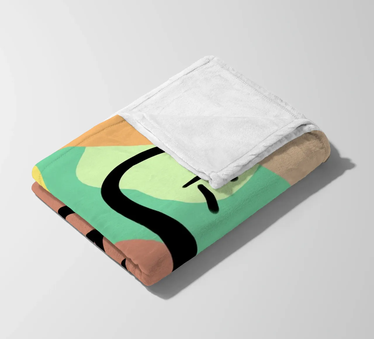 Vivid Fluidity Fleecedecke von Mike Leymi