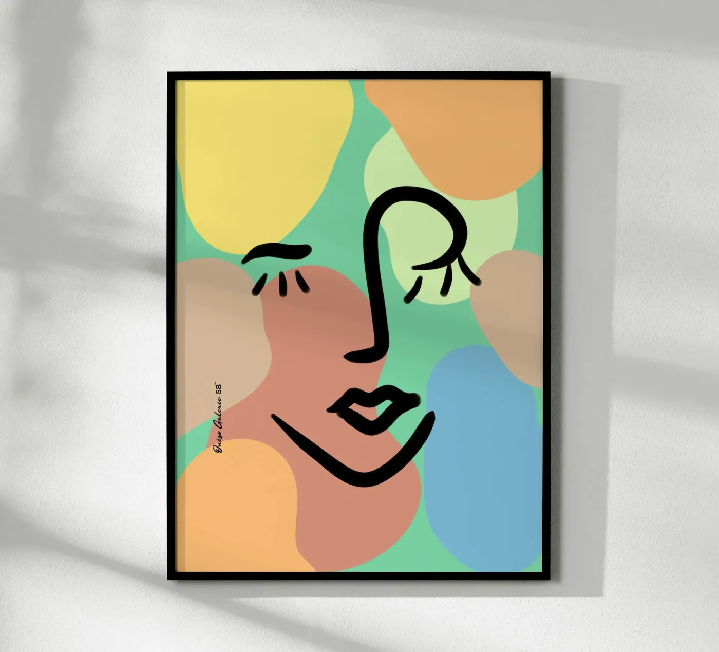 Vivid Fluidity poster da Mike Leymi