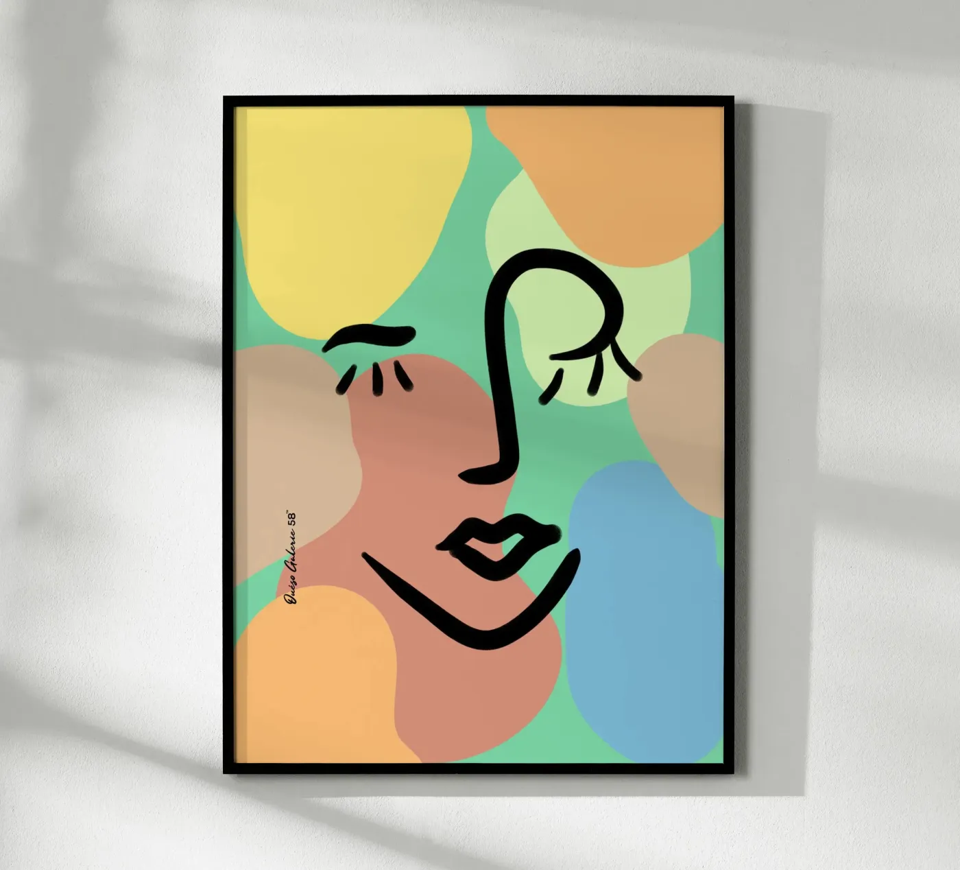 Vivid Fluidity poster da Mike Leymi