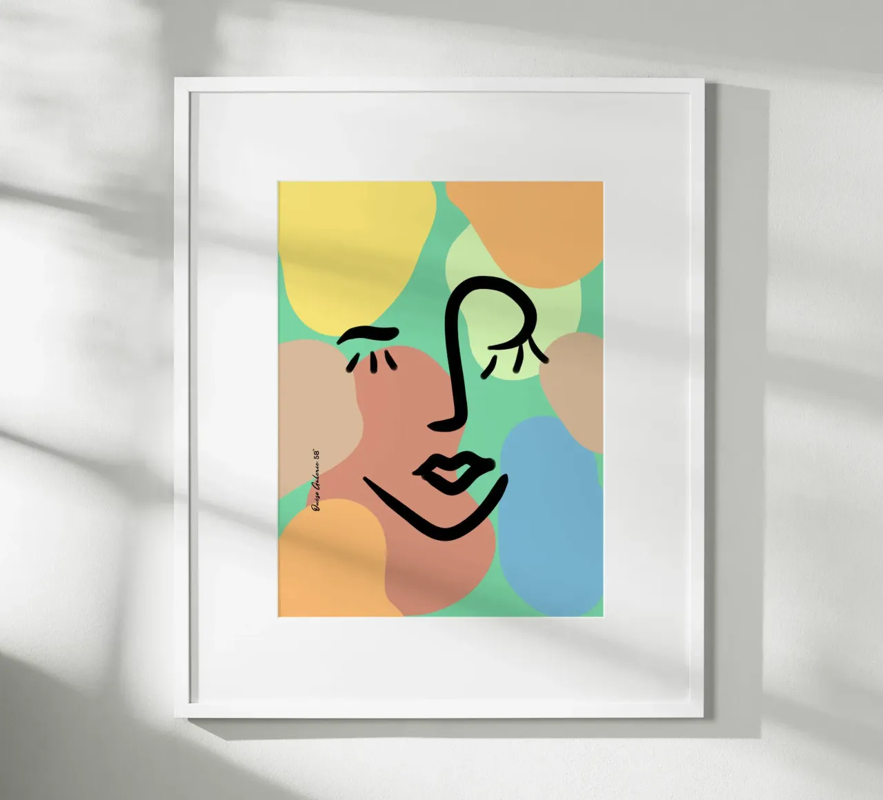 Vivid Fluidity poster da Mike Leymi