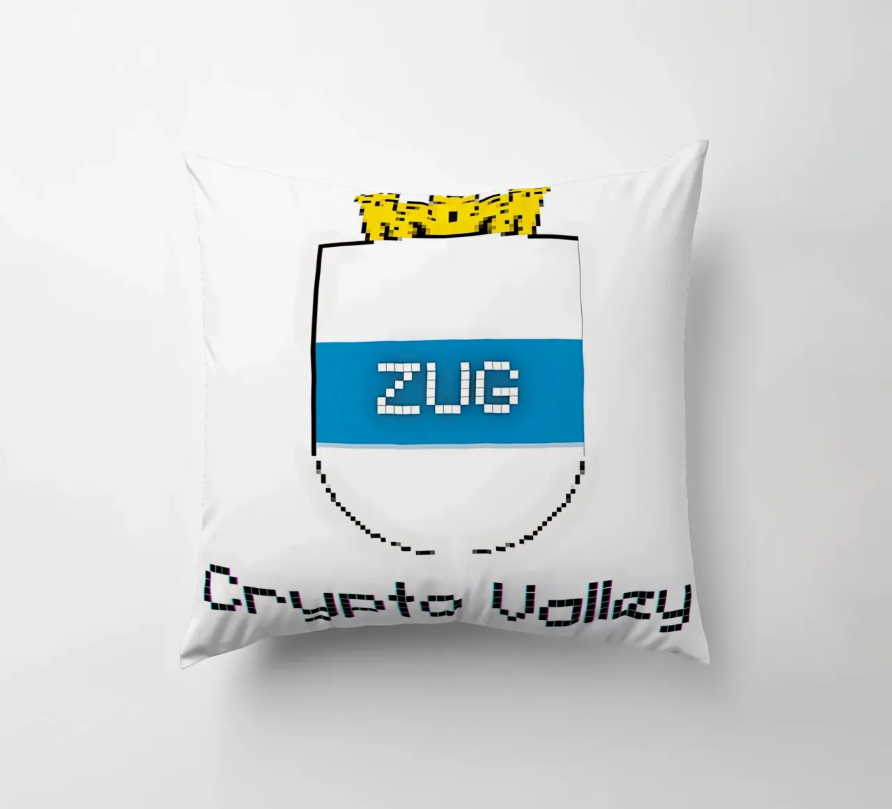 Crypto Valley_Zug I cuscino da Crypto_Jungle