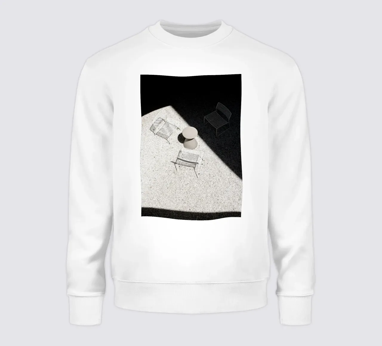 Ein ruhiger Ort Sweatshirt von rafael campezato