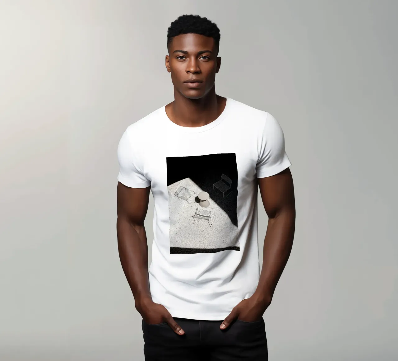 Un luogo tranquillo t-shirt da rafael campezato