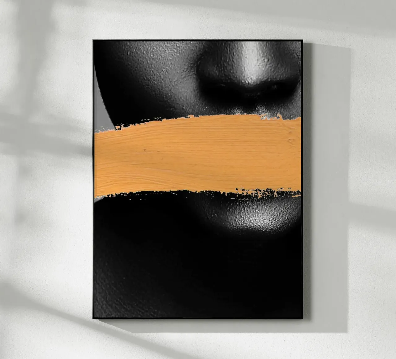 Afro modernity plexiglass da Mathudace Créas