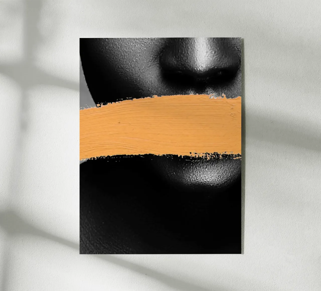 Afro modernity plexiglass da Mathudace Créas