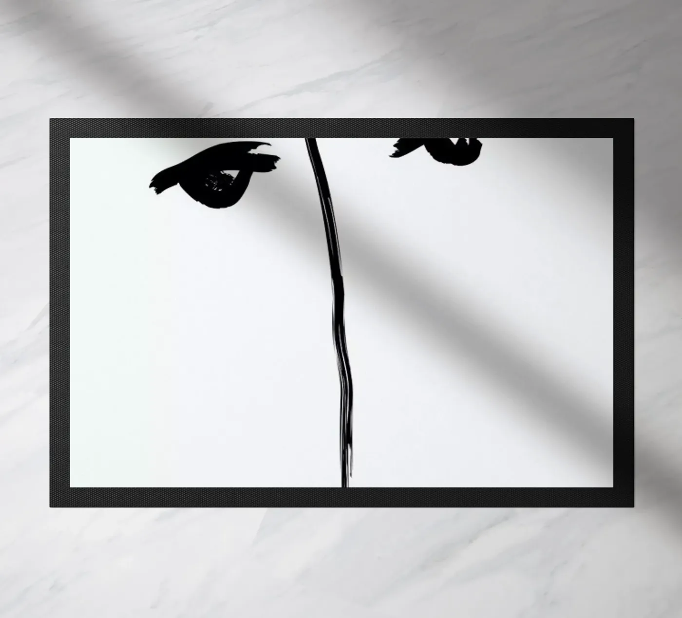 Why The Long Face doormat by Honeymoon Hotel