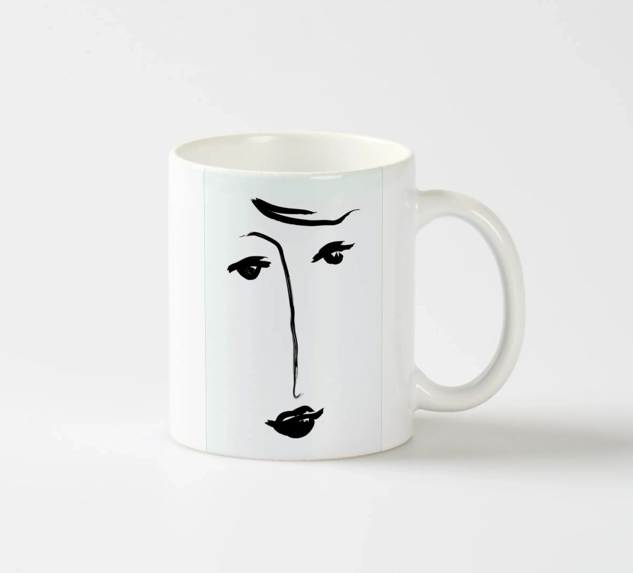 Why The Long Face tazza in ceramica da Honeymoon Hotel