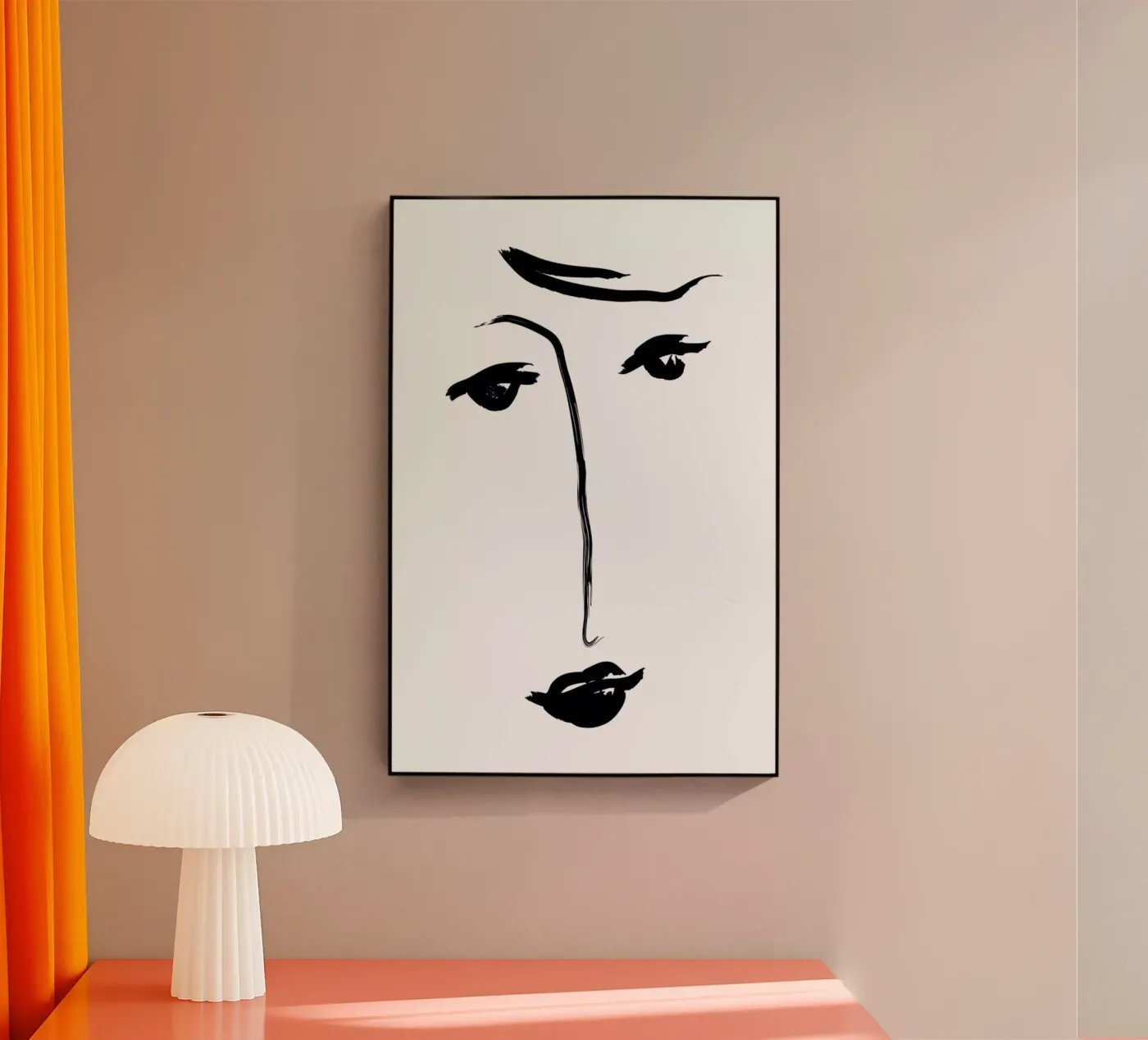 Why The Long Face acrylic glass by Honeymoon Hotel
