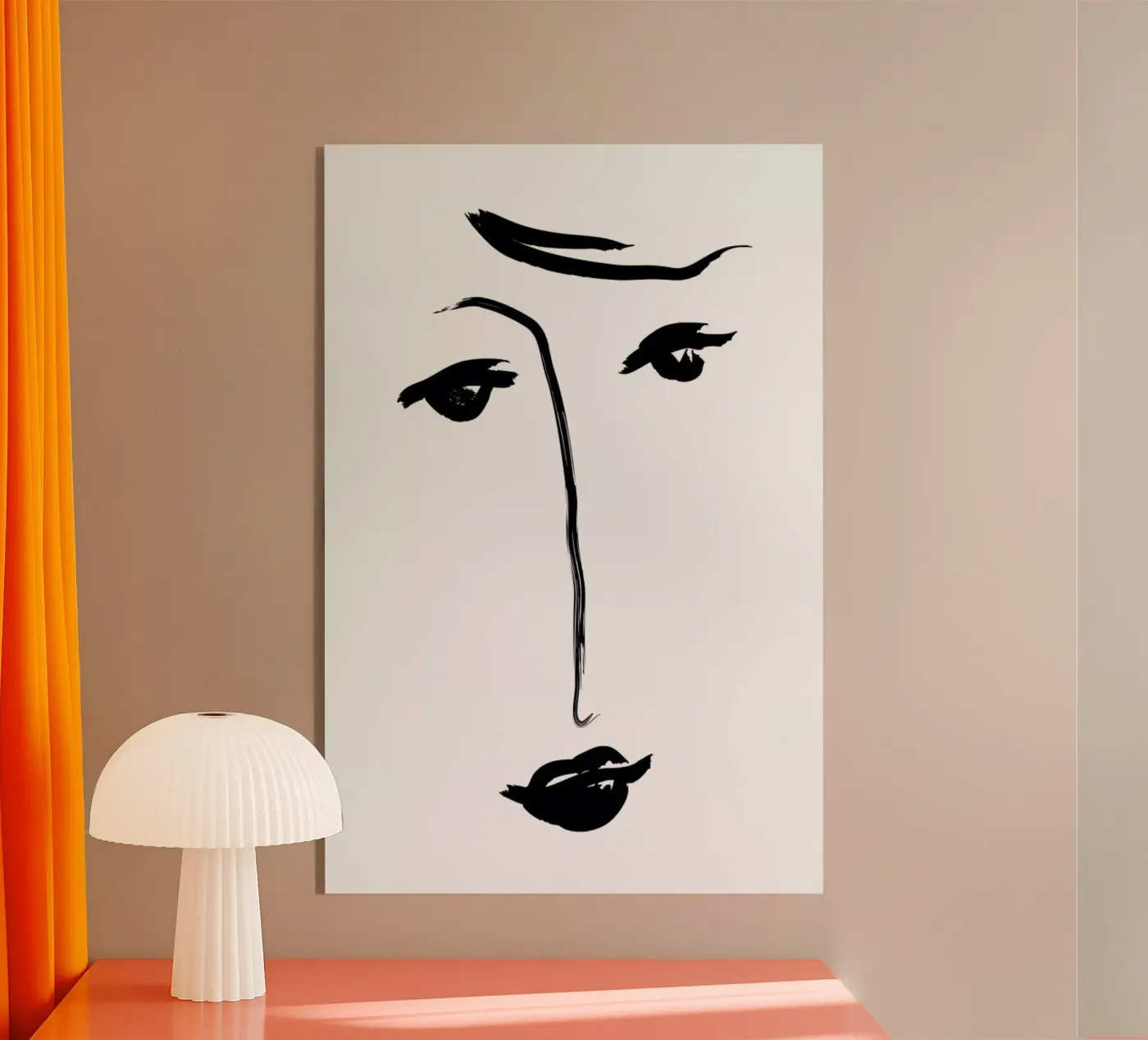 Why The Long Face acrylic glass by Honeymoon Hotel