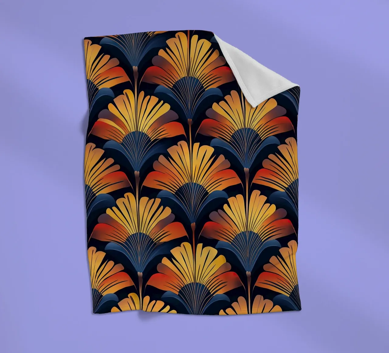 Art Deco coperta in pile da Nikis Art Studio