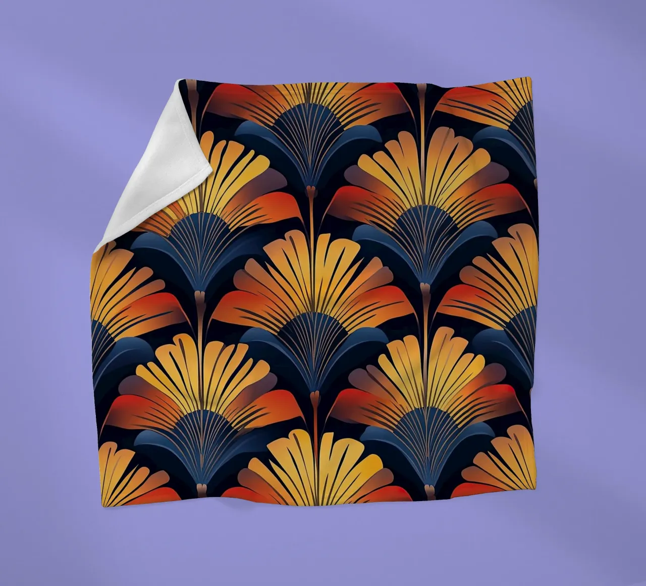 Art Deco coperta in pile da Nikis Art Studio