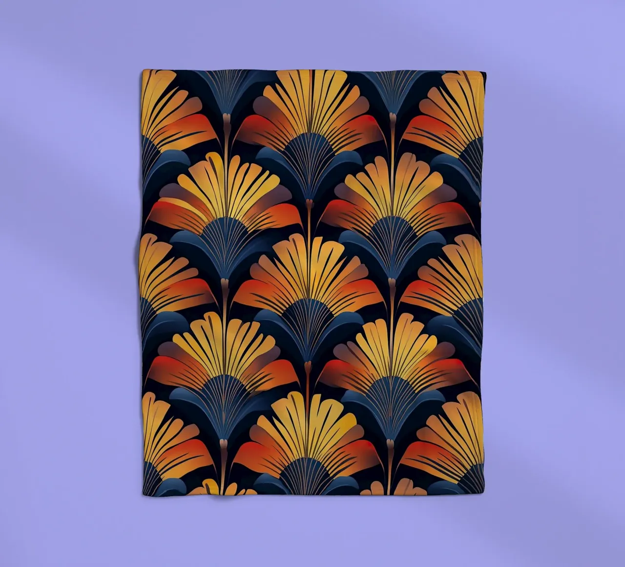 Art Deco coperta in pile da Nikis Art Studio