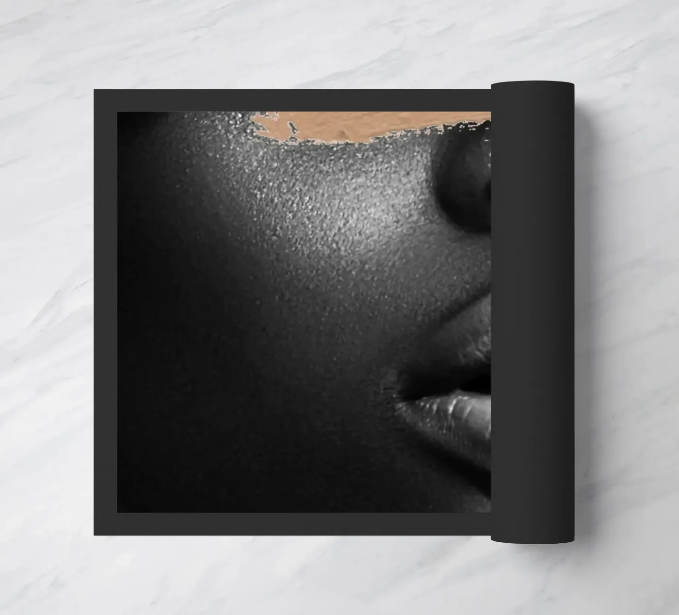 Afro Glow doormat by Mathudace Créas