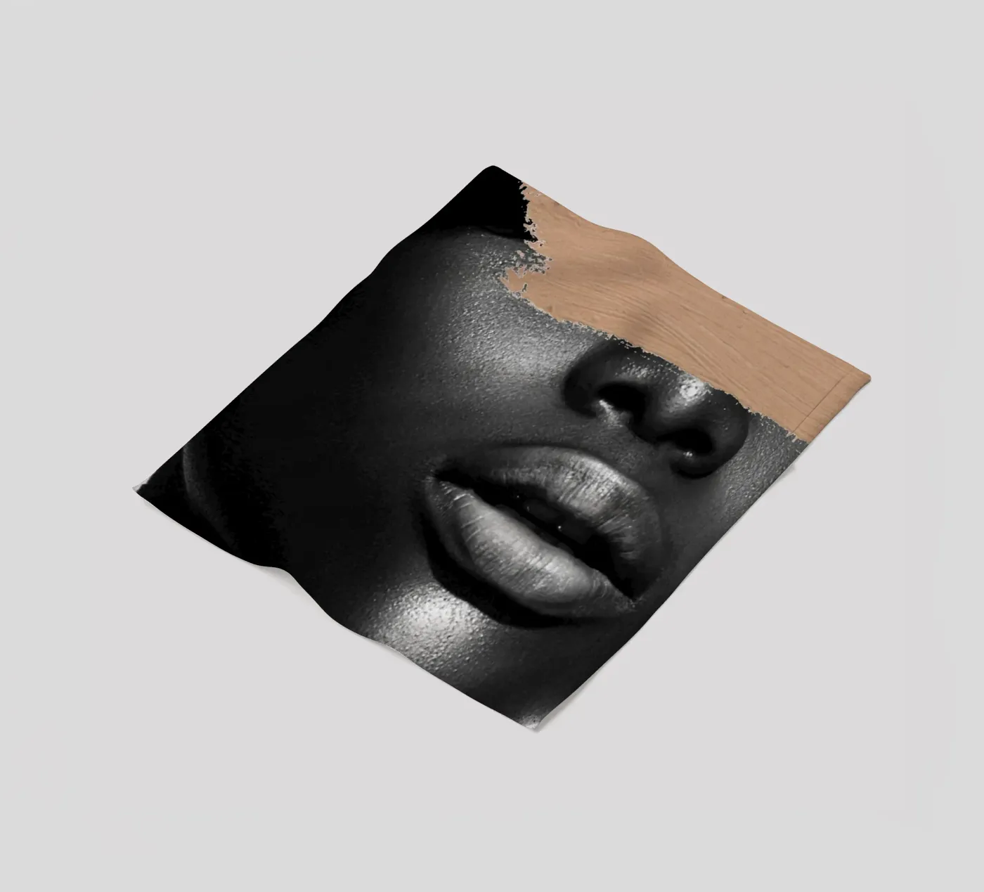 Afro Glow fleecedeken van Mathudace Créas