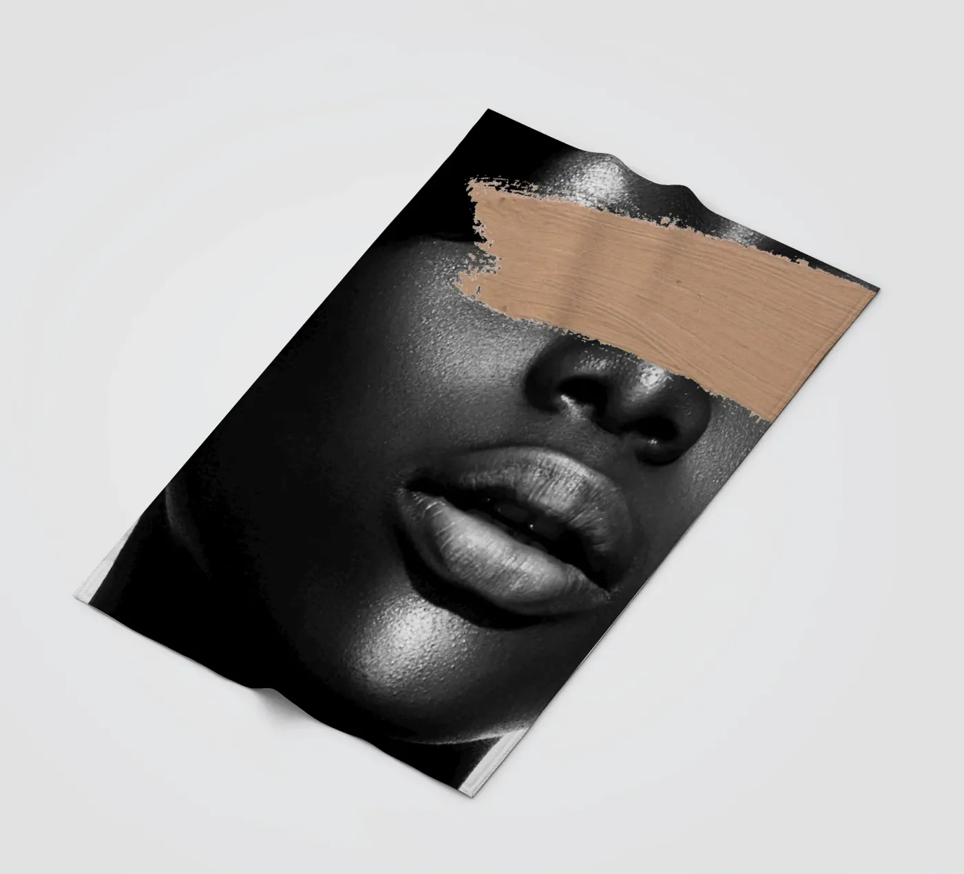 Afro Glow fleecedeken van Mathudace Créas
