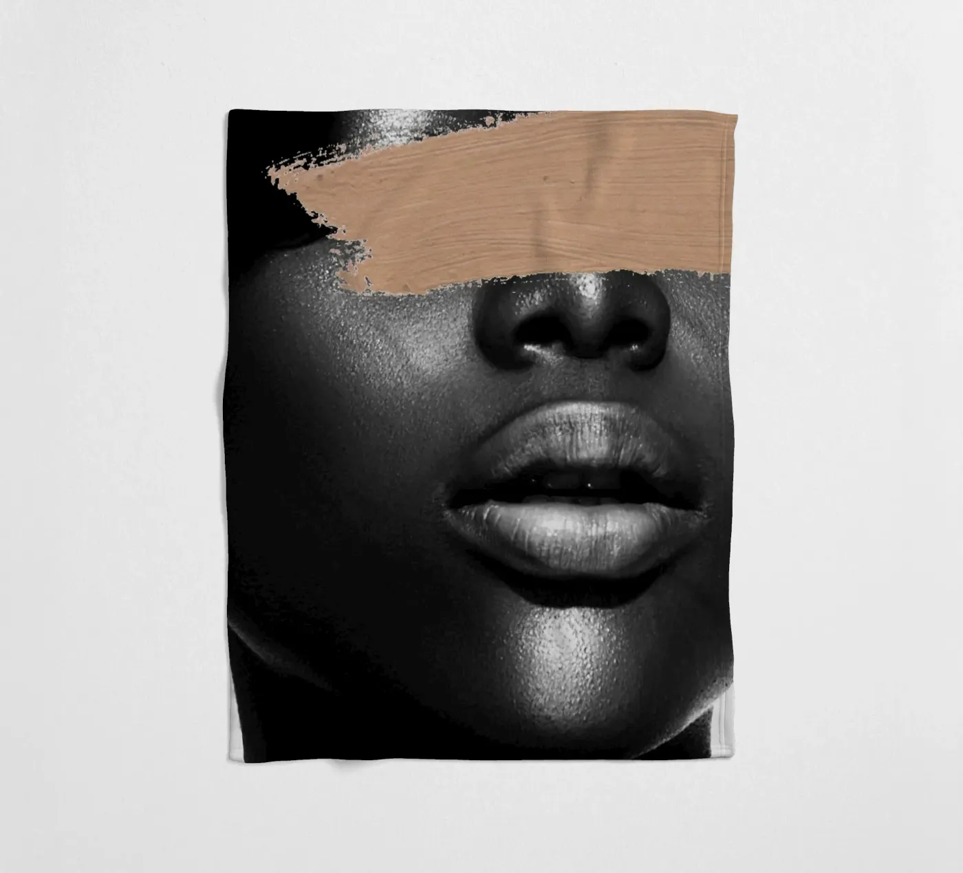 Afro Glow fleecedeken van Mathudace Créas