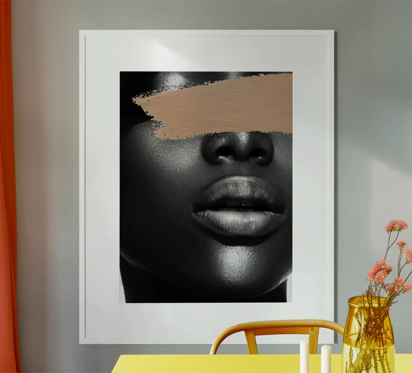 Afro Glow poster da Mathudace Créas