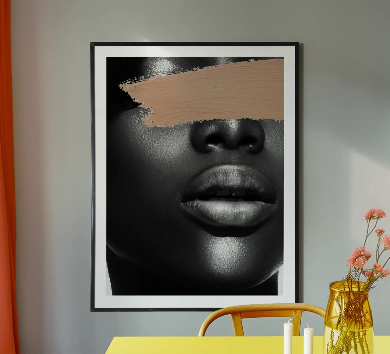 Afro Glow poster da Mathudace Créas