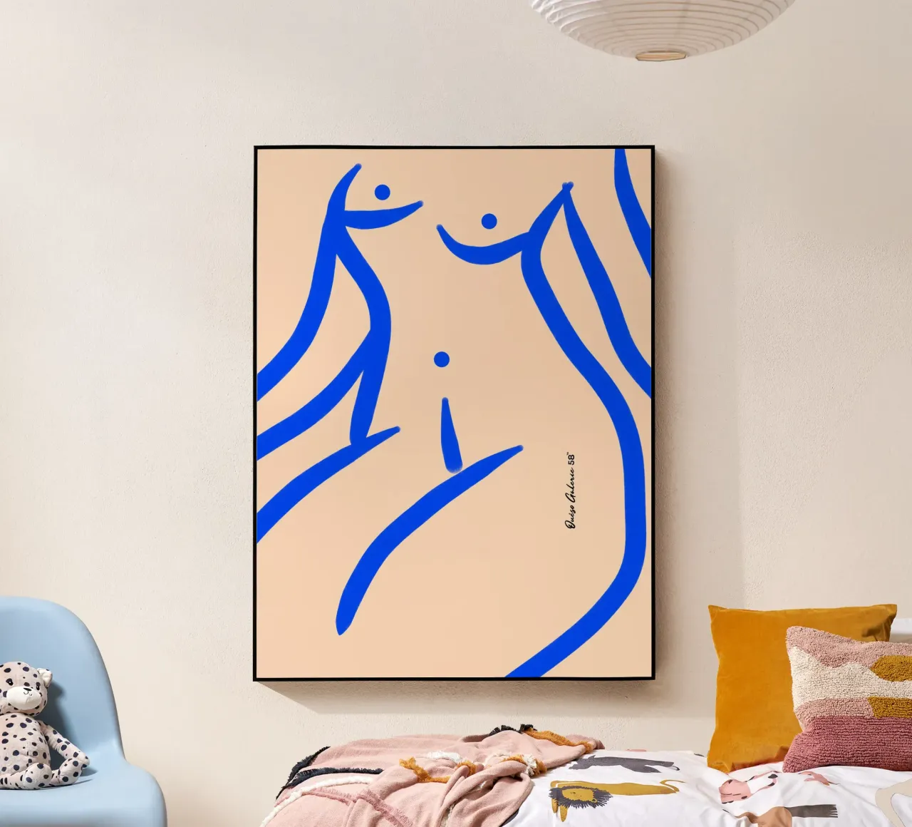 Abstract Vibrance plexiglass da Mike Leymi