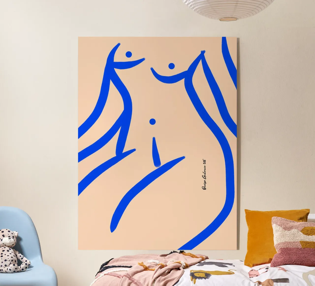 Abstract Vibrance plexiglass da Mike Leymi