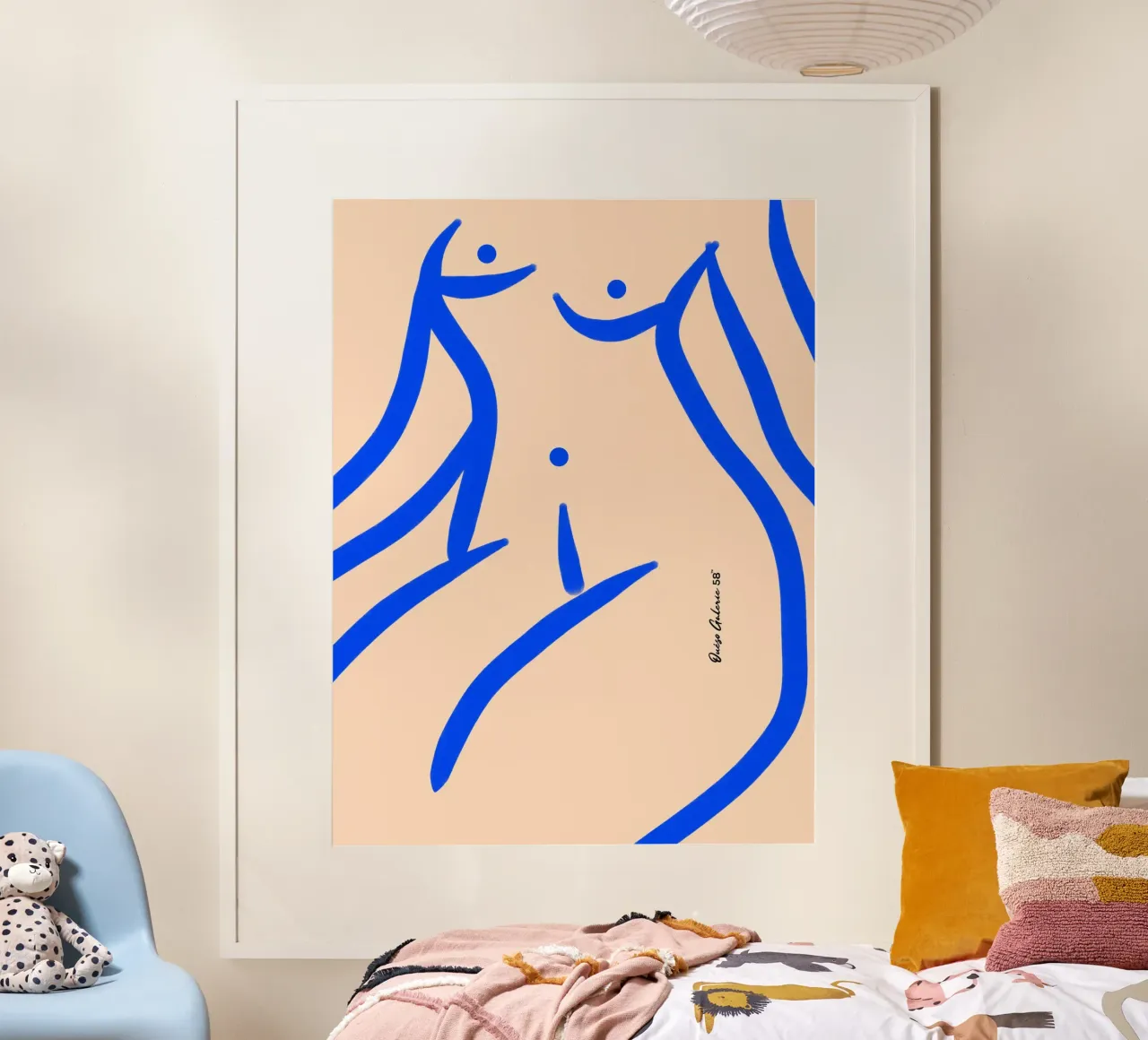 Abstract Vibrance poster da Mike Leymi