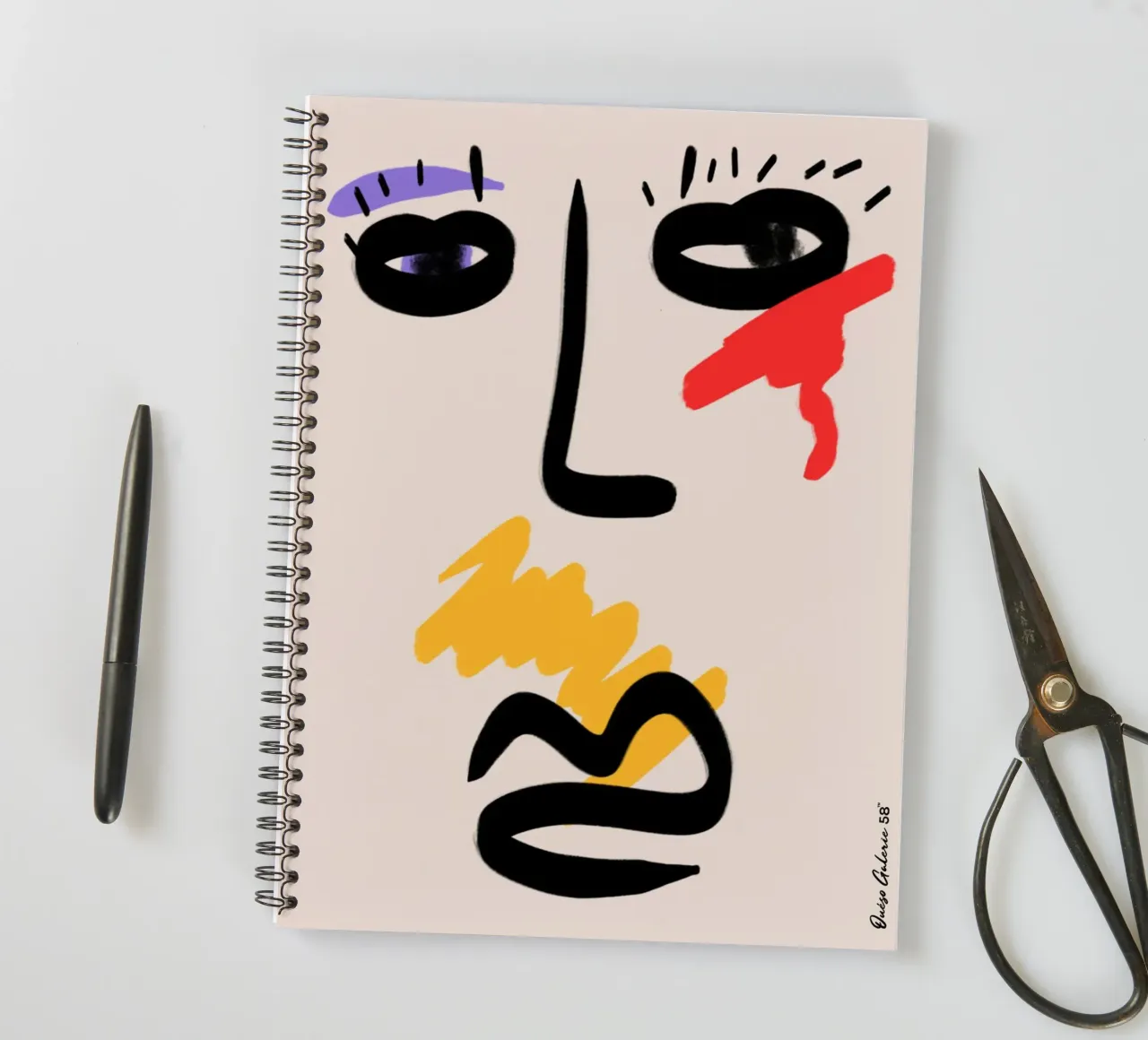Forms in Flux spiral notebook by Mike Leymi