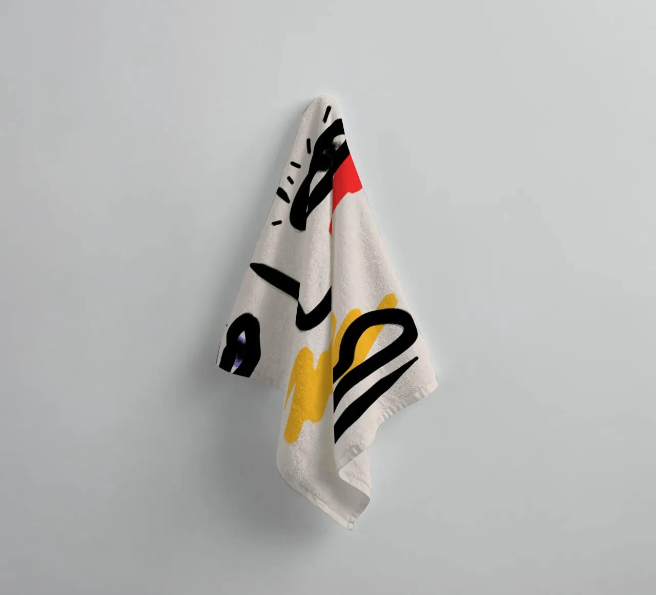 Forms in Flux asciugamano da bagno da Mike Leymi