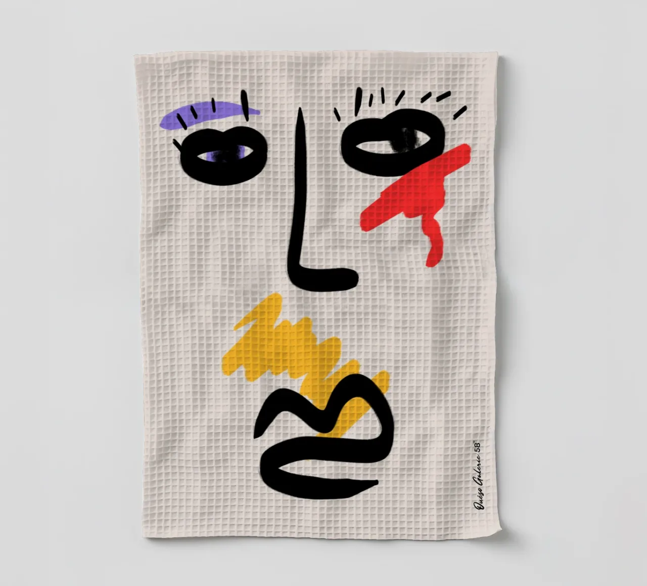 Forms in Flux canovaccio da cucina da Mike Leymi