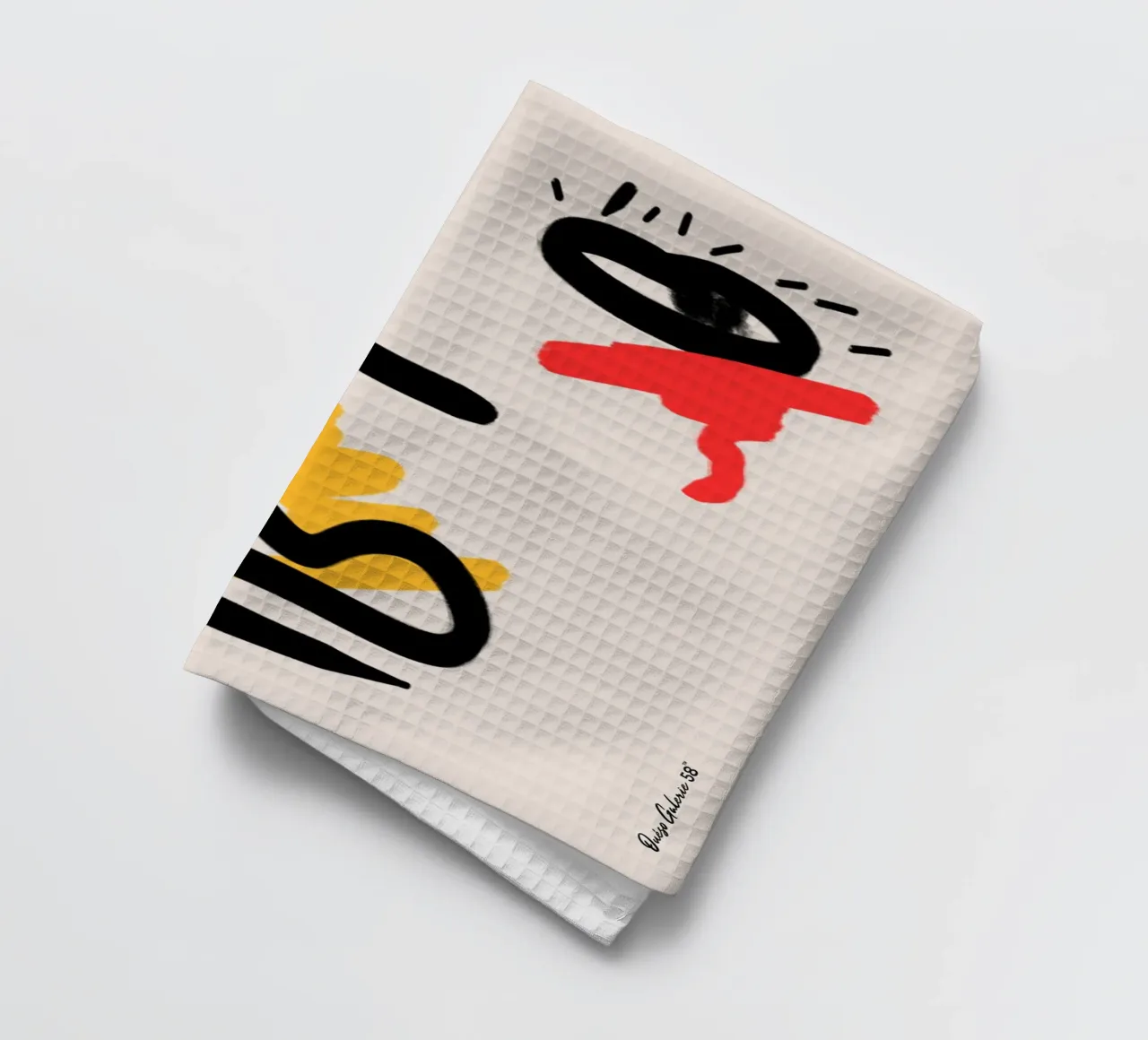 Forms in Flux canovaccio da cucina da Mike Leymi