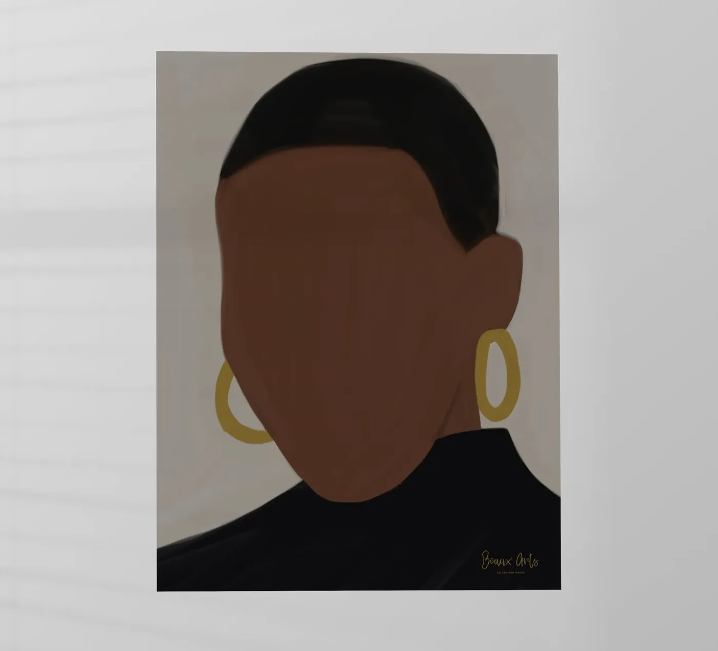 Afro Muse pellicola backlit da Mathudace Créas