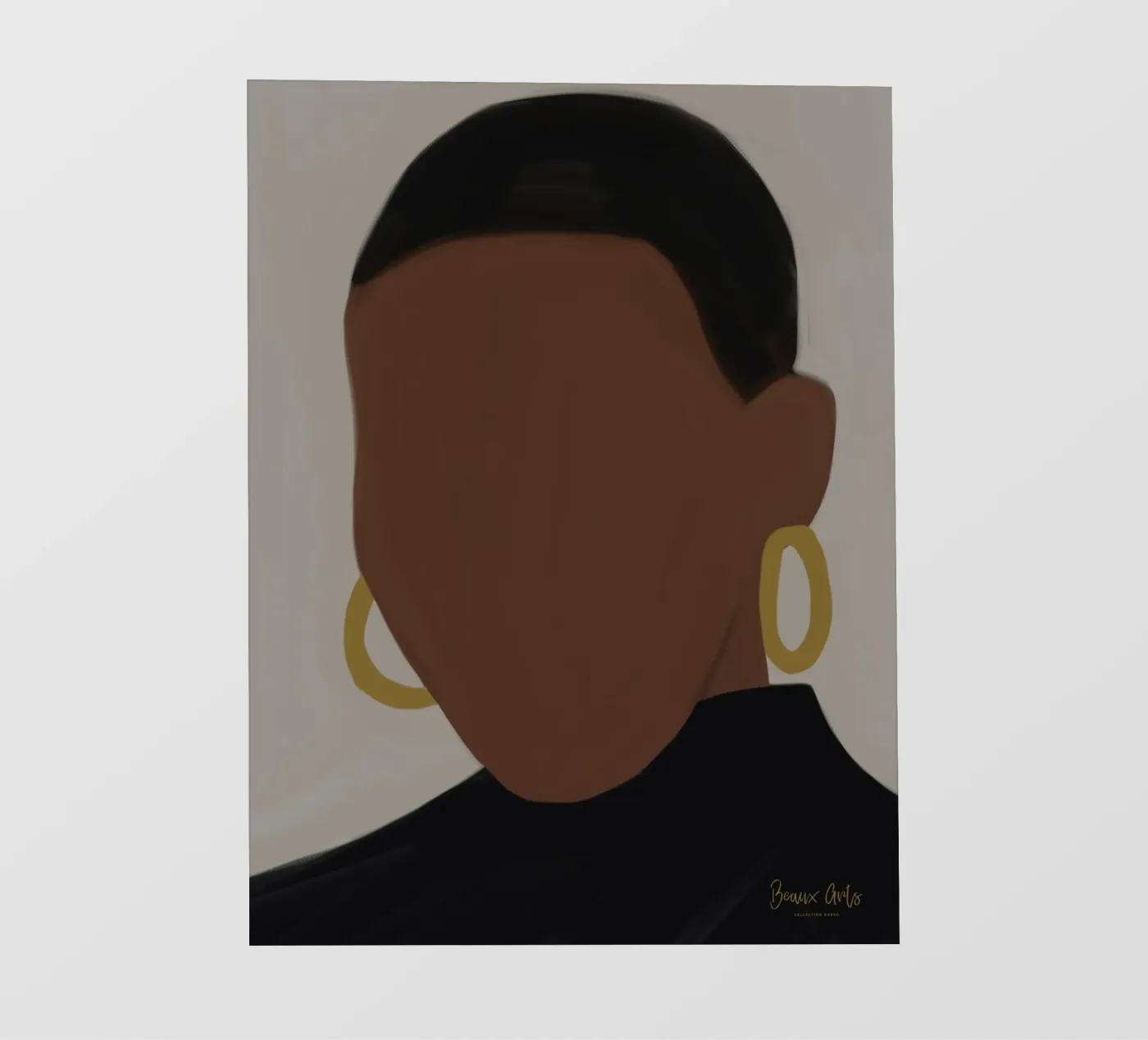 Afro Muse pellicola backlit da Mathudace Créas