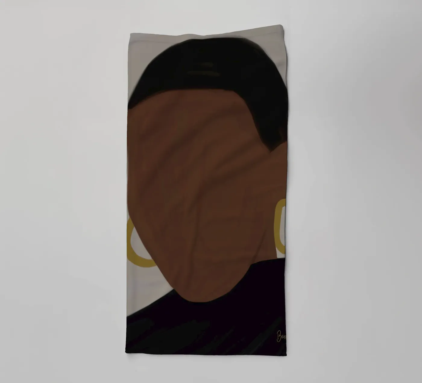 Afro Muse towel by Mathudace Créas