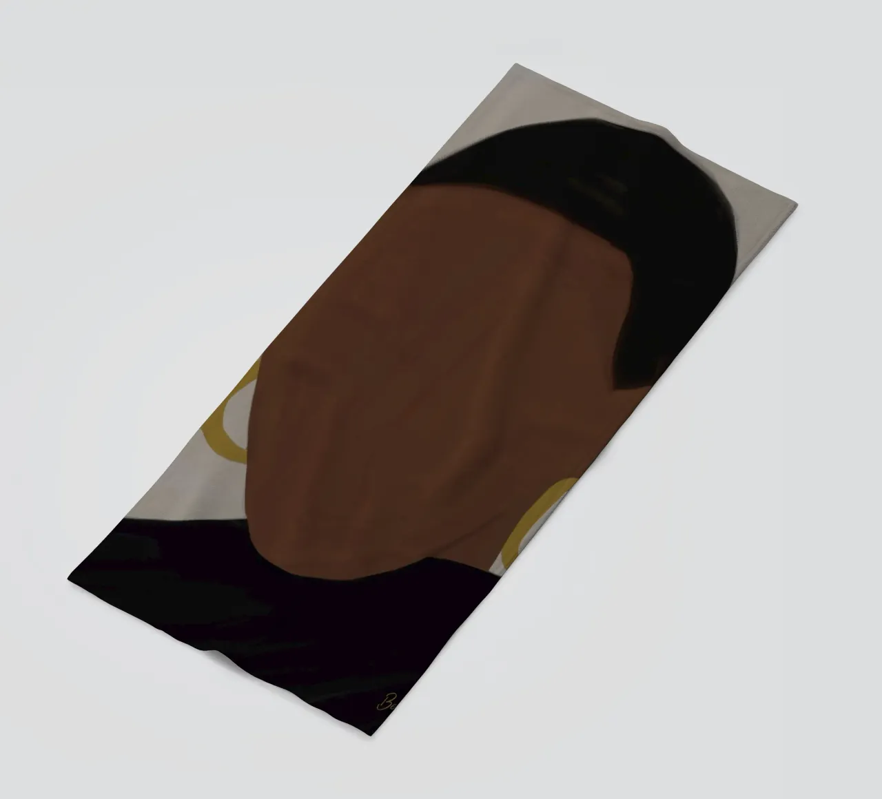 Afro Muse telo mare da Mathudace Créas