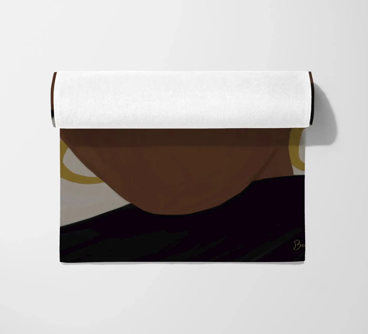 Afro Muse Strandtuch von Mathudace Créas