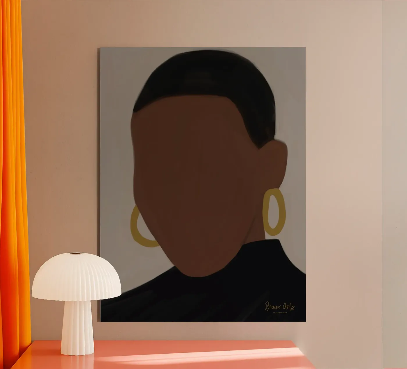 Afro Muse pannello forex da Mathudace Créas