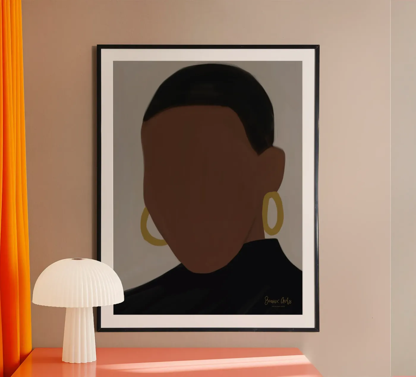 Afro Muse poster da Mathudace Créas