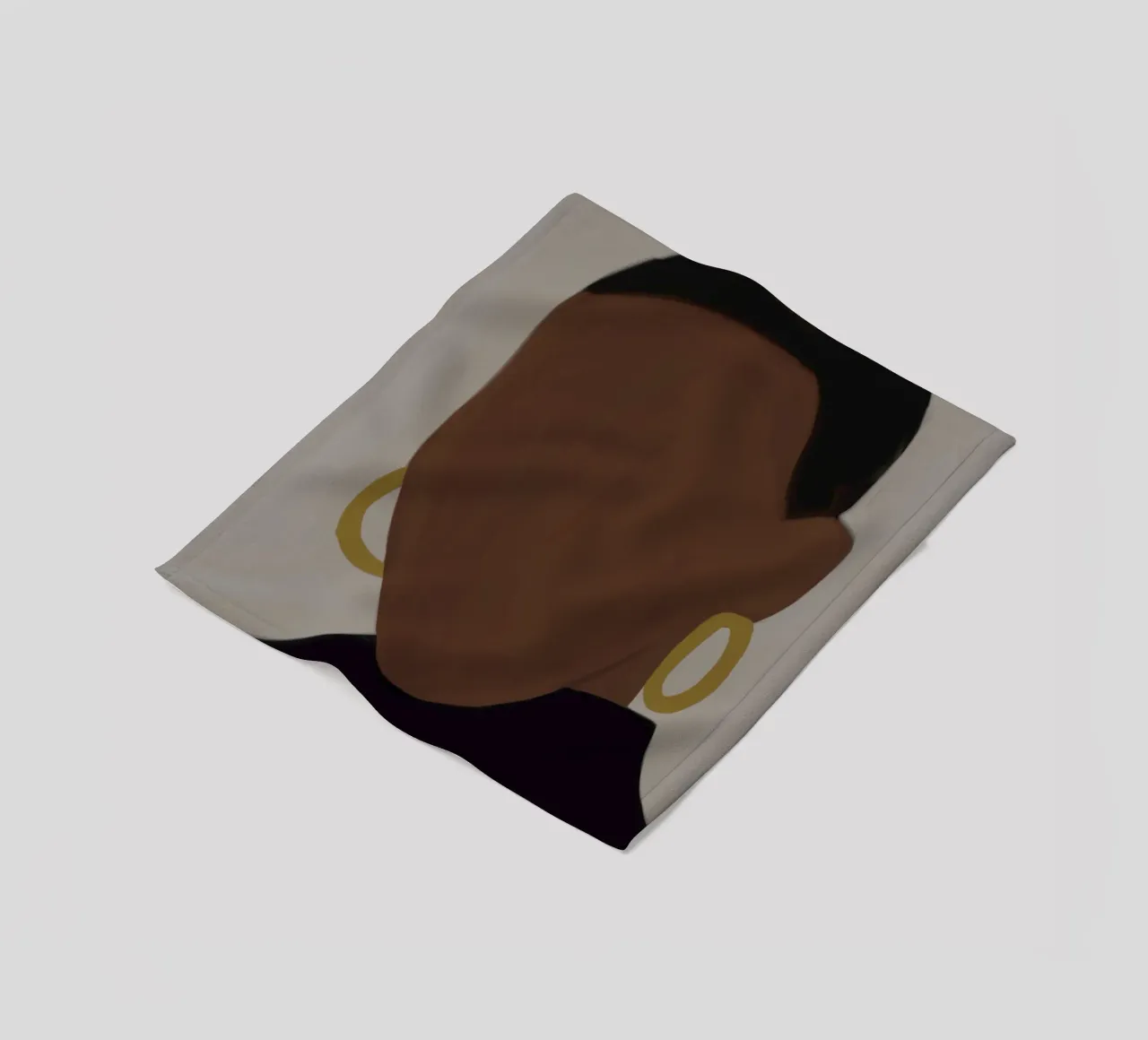 Afro Muse Fleecedecke von Mathudace Créas