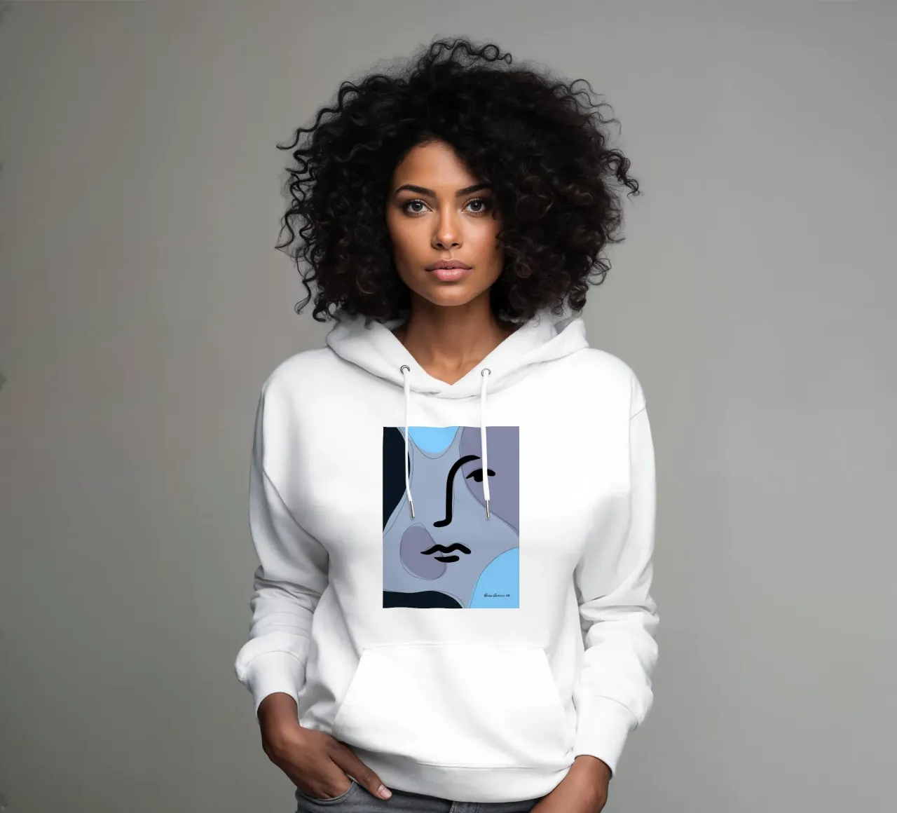 Modern Rhythm felpa con cappuccio da Mike Leymi