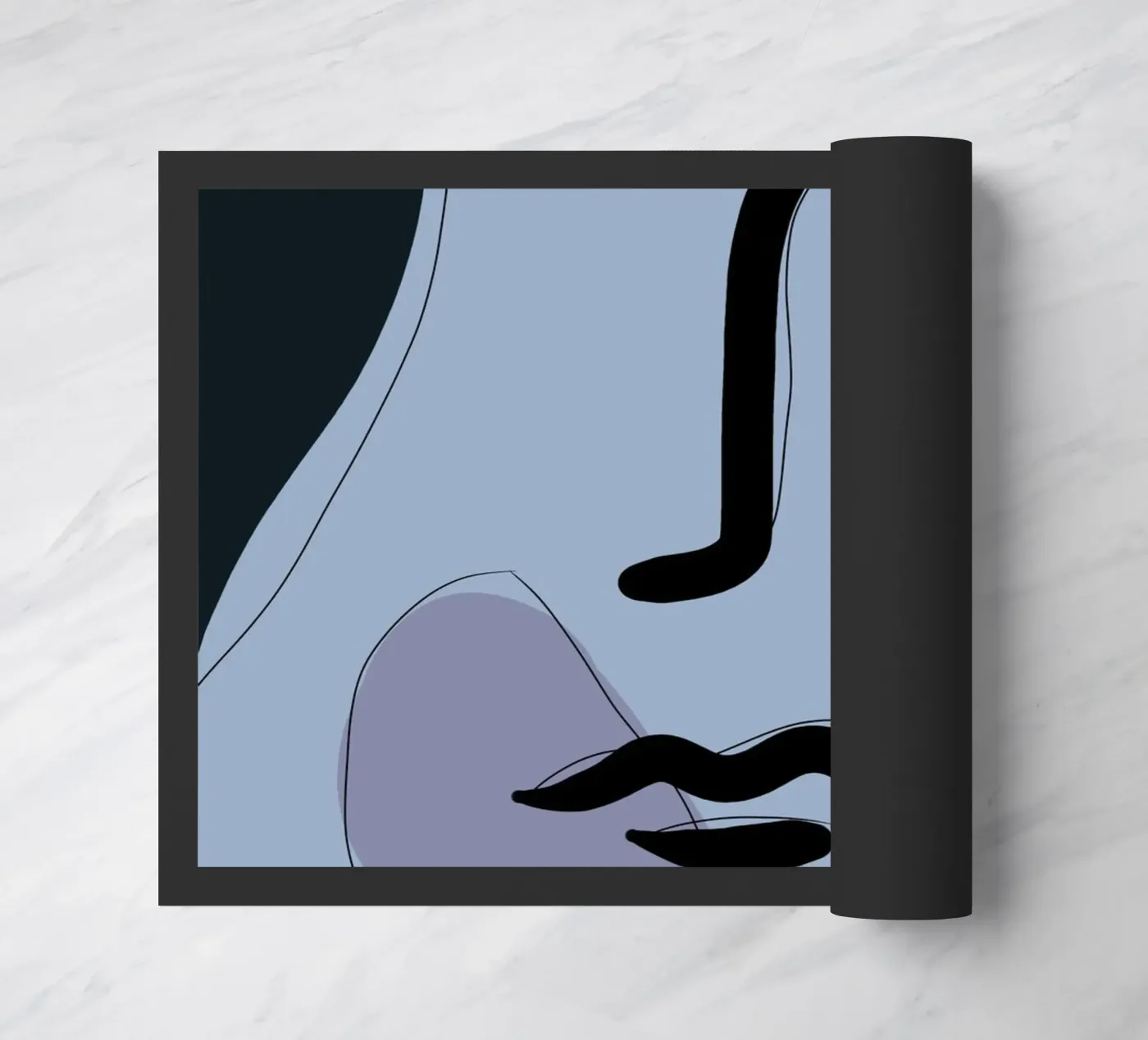 Modern Rhythm deurmat van Mike Leymi