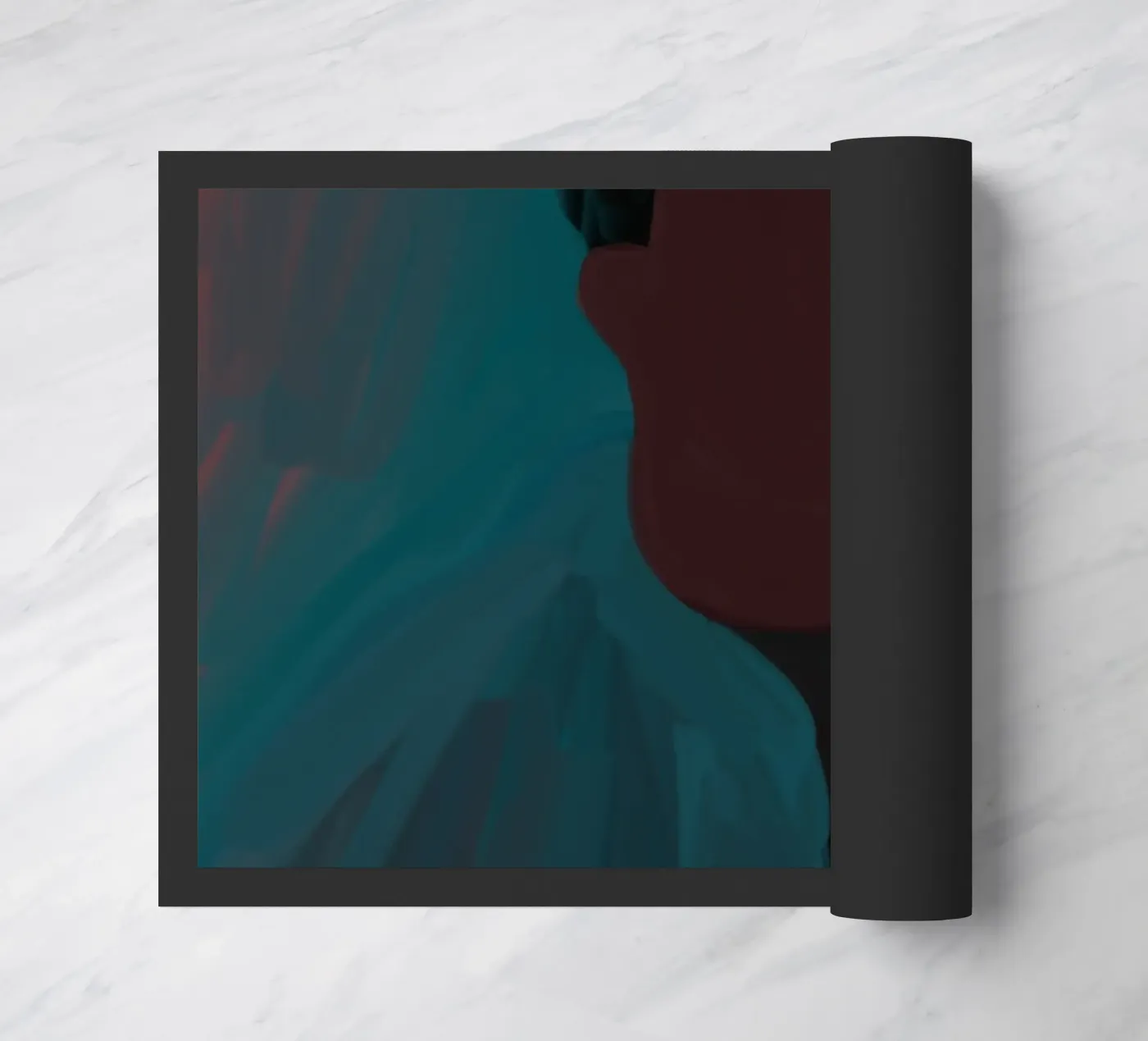 Afro abstract doormat by Mathudace Créas