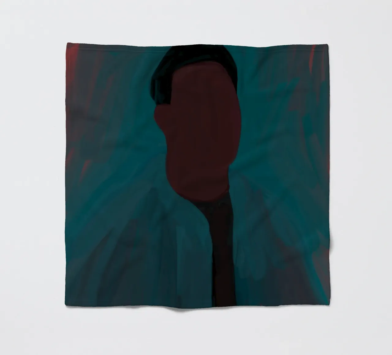 Afro abstract coperta in pile da Mathudace Créas