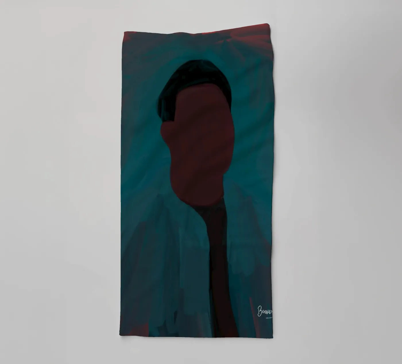 Afro abstract towel by Mathudace Créas