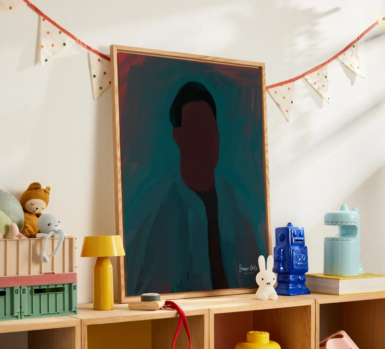 Afro abstract plexiglass da Mathudace Créas