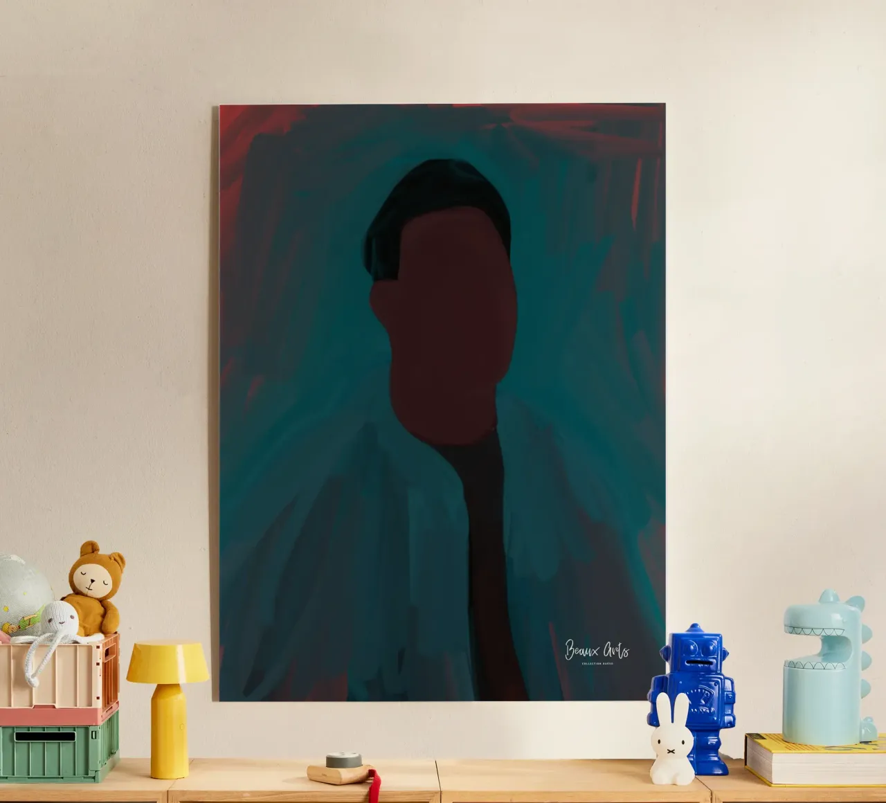 Afro abstract plexiglass da Mathudace Créas