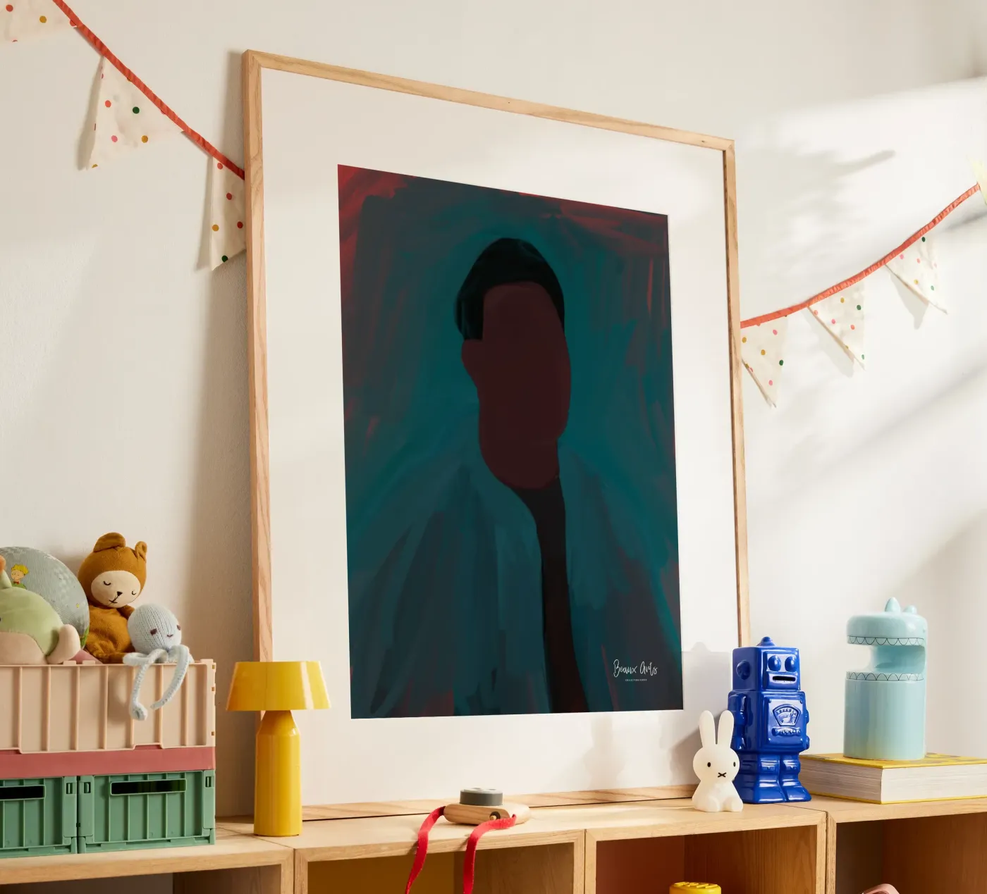 Afro abstract poster by Mathudace Créas