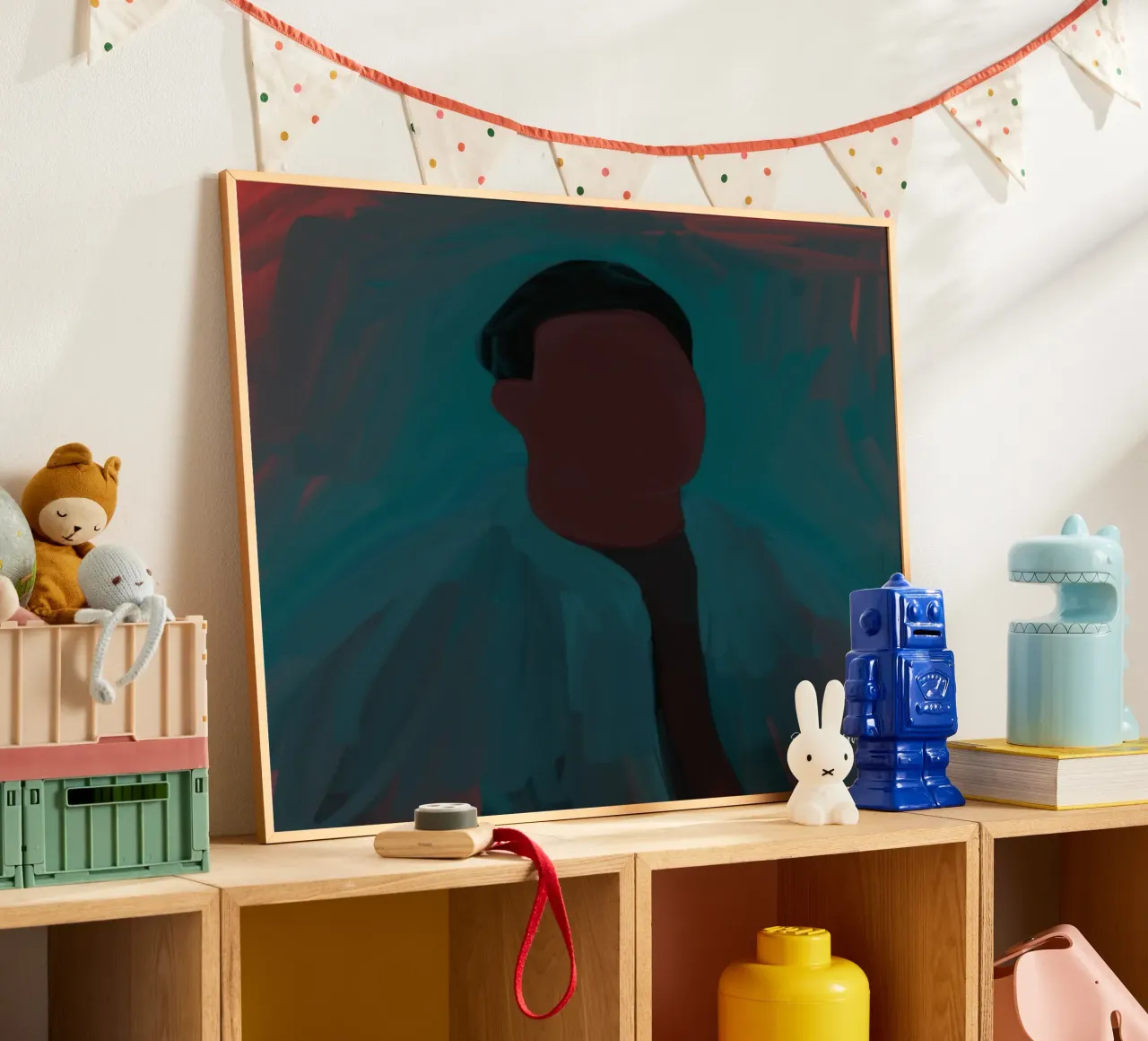 Afro abstract poster da Mathudace Créas