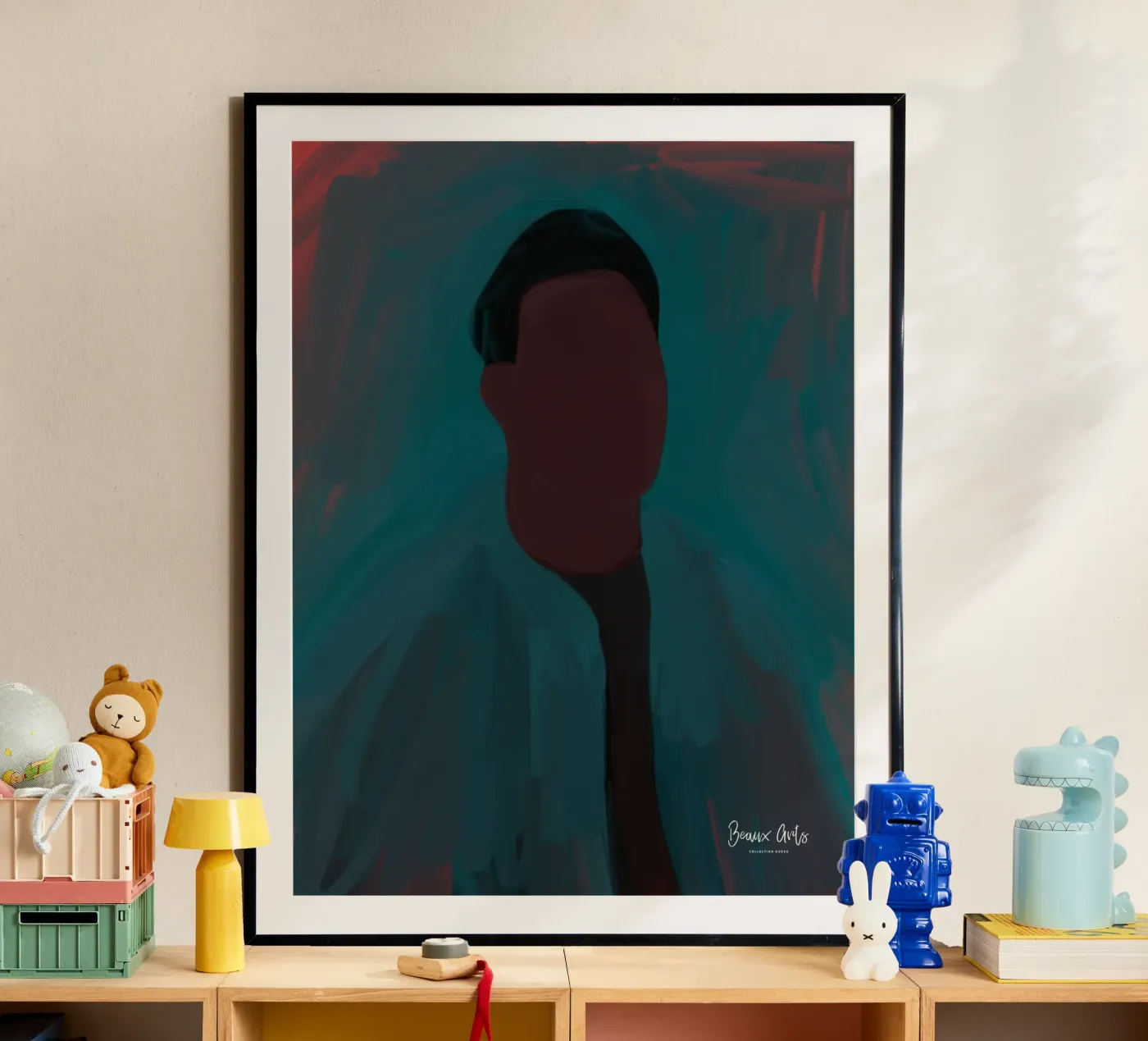 Afro abstract poster by Mathudace Créas