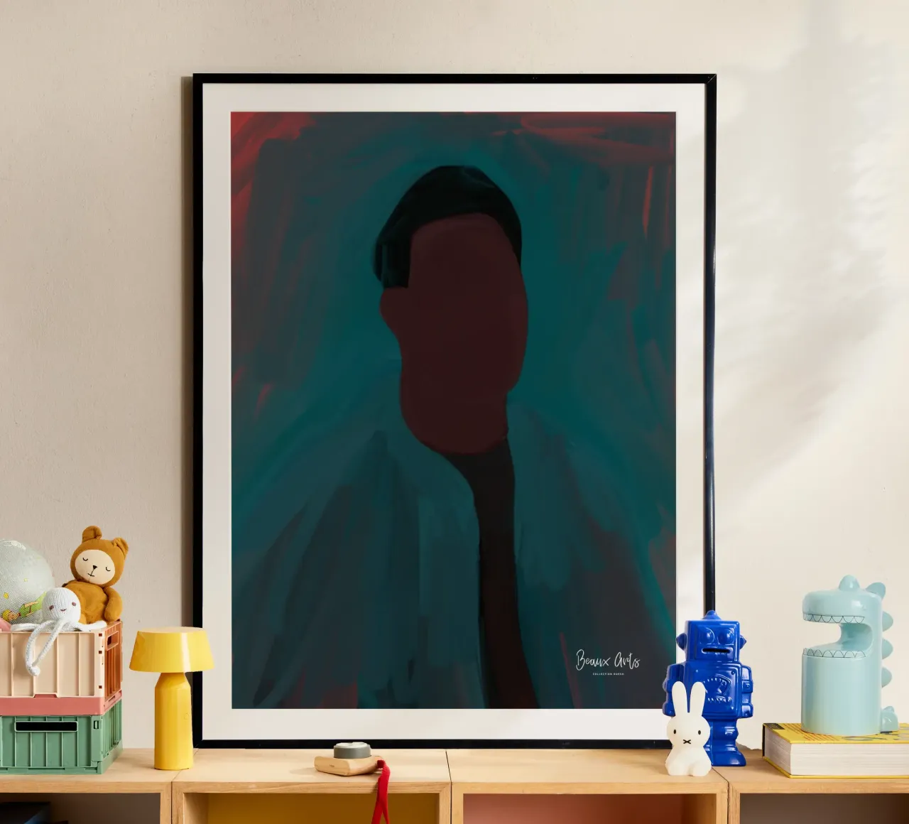 Afro abstract poster da Mathudace Créas